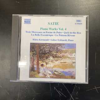 Klara Körmendi - Satie: Piano Works Vol.4 CD (M-/M-) -klassinen-